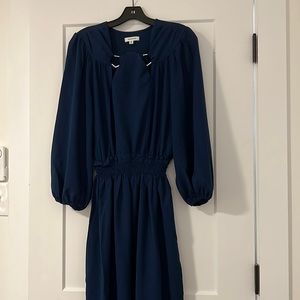 Max Studio Blue Midi Dress
